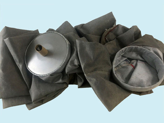 jakość  Professional Fiberglass Filter Bag / Cement Dust Collector Bags Customized Size Fabryka