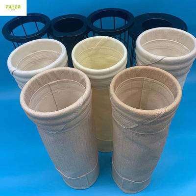 450gm - 550gm Aramid Nomex Filter Bag For Steel Plant Power Plant Cement Plant