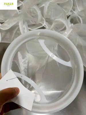 25 mikronów, specjalnie zaprojektowany worek do filtracji wody z nylonu z plastikowym pierścieniem