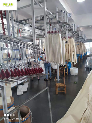 500GSM Nomex PTFE Membranowy Filtr skarpetki z pierścieniem SS