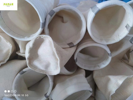 550GSM Nomex Filter Bag z silikonowym klejem o wysokiej temperaturze