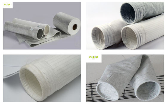 PP Aramid PPS PTFE Włókno szklane Zbieracz pyłu Filtr tkanina Szerokość 2,2m 450 - 800gm