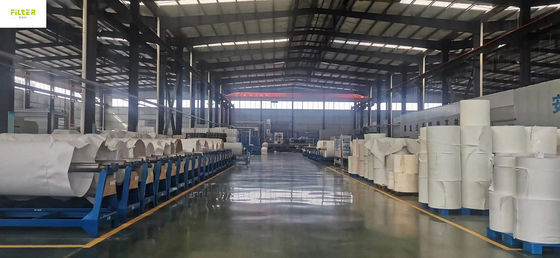 Nomex Polyetser PPS Filtry z włókna szklanego Custom 300GSM ~ 850GSM