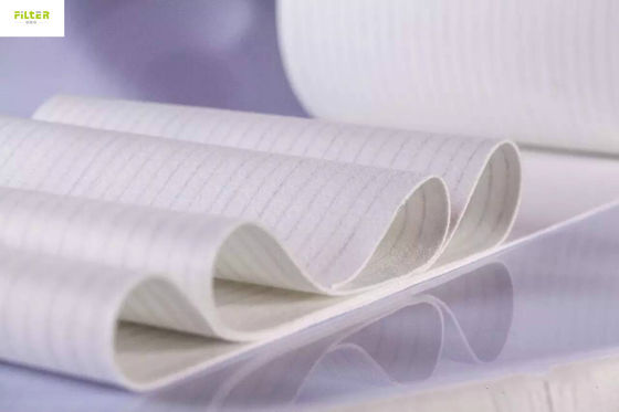 Normalna temperatura materiał filtrujący antystatyczny Polyester niewleczony