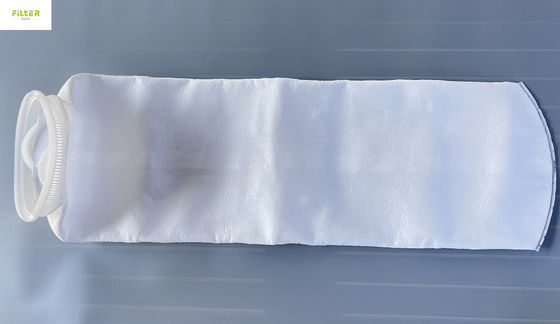 Akwarium 10 mikronów PP Filtr płynny worek z plastikowym pierścieniem 7 