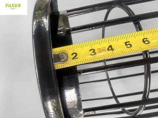 Filtrowanie powietrza w klatce ze stali węglowej lub SS304Filtrowanie w klatce do zbierania pyłu
