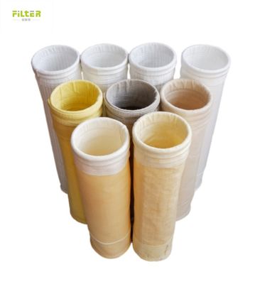 Wyroby mieszania asfaltu z igły Nomex P84 PTFE Polyester Aramid Filter Bag