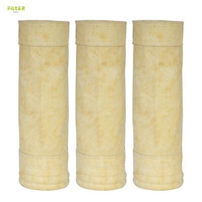 Wyroby mieszania asfaltu z igły Nomex P84 PTFE Polyester Aramid Filter Bag
