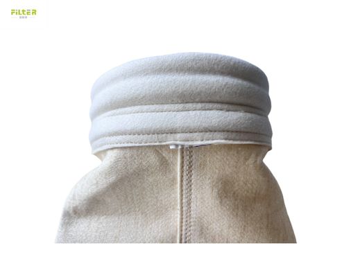 Zakład cementowy Nomex Filter Bag Aramid Dust Collector Filter Sleeves