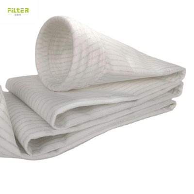 Antystatyczna torba filtrowa z poliestru do zbierania pyłu w wysokiej temperaturze w przemyśle spożywczym i napojów