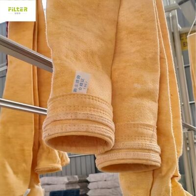 Konfigurowalne worki filtracyjne P84 produkowane z tkaniny filtracyjnej P84 550 GSM do różnych przemysłowych systemów odpylania
