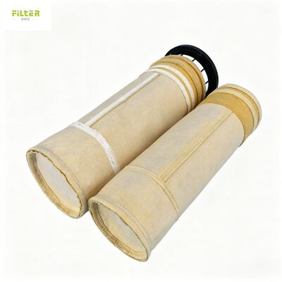 Wysokotemperaturowy Filter Aramid / Włókno Szklane / PPS Filtr pyłu
