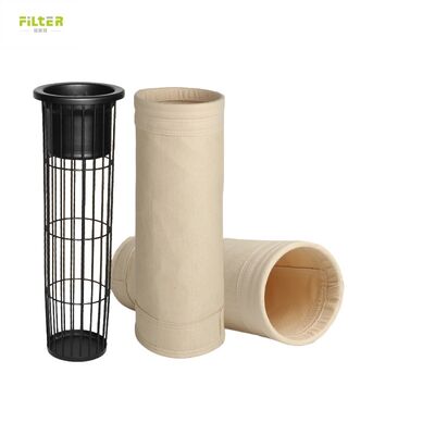 Acid Resistance Fiberglass Filter Bag for Cement Kiln Flue Gas Filtration