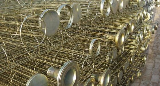 Zbiórka pyłu Filtr worek klatka Organo silikon Galwanizowane stali nierdzewnej stali węglowej