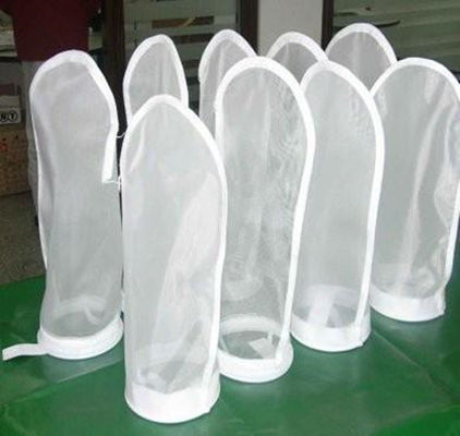 Wielofilament Nylon 190 Mikron Filter Bag Hot-Melt Construction