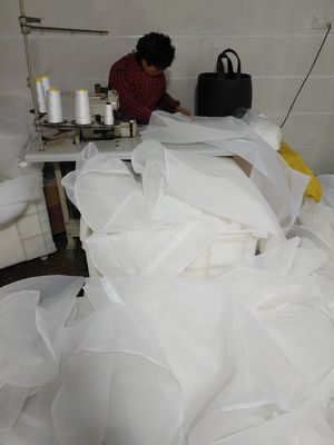 1/0.5/5/200 Biały worek filtrujący mikron / Przemysł PP PE Filtrujący płyn