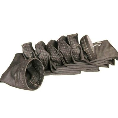 Wysokiej temperatury 630GSM 7 pierścieni 260 stopni RABH Filtr z włókna szklanego do elektrowni