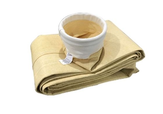 Zestaw cementowy Włókno z igły nienasycone Nomex Aramid Filtrator zbiorczy pyłu