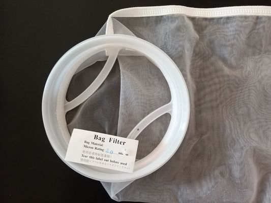 Oczyszczalnia wody Kawa Filtr płynny worek Zink pokryty Top 1200um Mikron