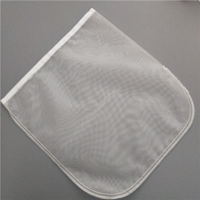 Produkty spożywcze klasy 25 Mikron Nylon Filter Bag For Liquid Filtration Sewn Technology