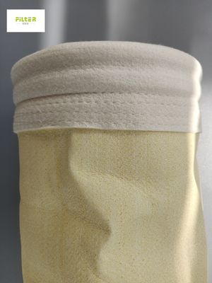 Anti Acid Alkali Acrylic Fiberglass Baghouse Filter Bags dla zbieracza pyłu