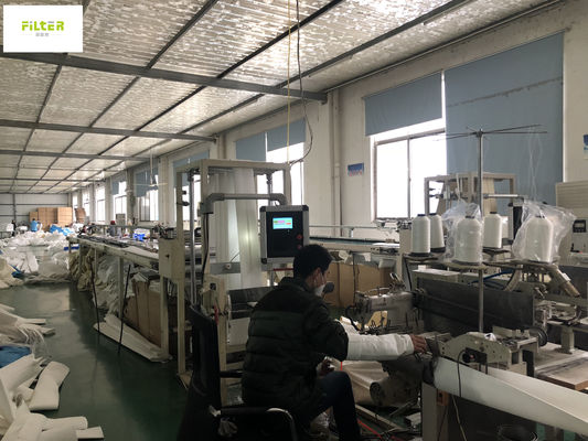 750GSM PTFE membrana foliowa do fabryki cementu i stali