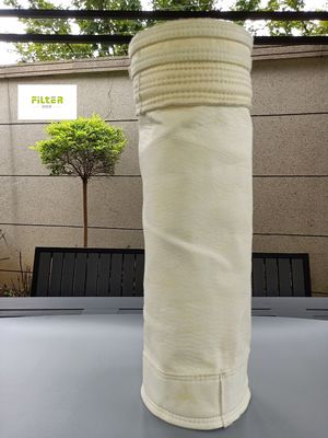 Płytka filtracja pyłu wysokotemperaturowe włókno szklane Nomex PTFE Filtr do igieł