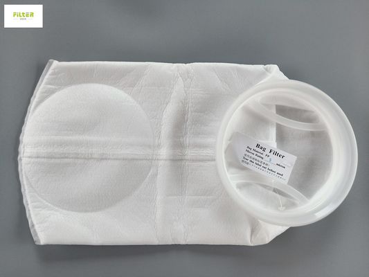 PP Polyester Mesh Liquid Filter Bag Anti Alkali For Filtration 0.1 - 300um