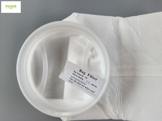 PP Polyester Mesh Liquid Filter Bag Anti Alkali For Filtration 0.1 - 300um